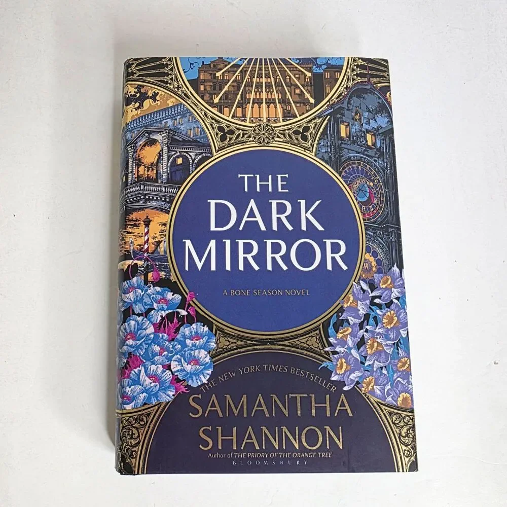 SIGNED The Dark Mirror By Samantha Shannon Hardcover Book Bone Season #5 - NEW